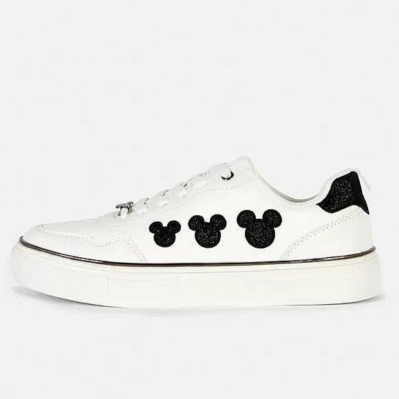 Disney Shoes - NWT! Disney Mickey Mouse Sparkle Sneakers for Women Size 8